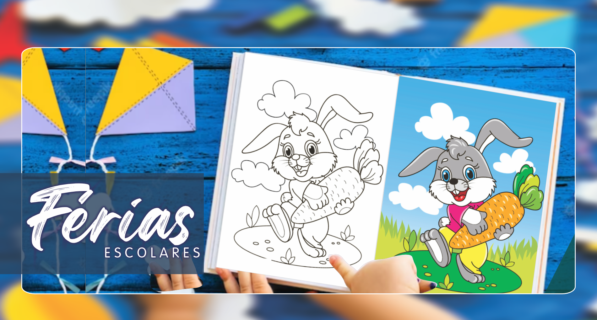 Desenhos para imprimir e colorir nas férias escolares